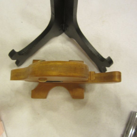 VTG HANDMADE WOODEN DUCK NOTE HOLDER, VERY CUTE - Picture 4 of 5